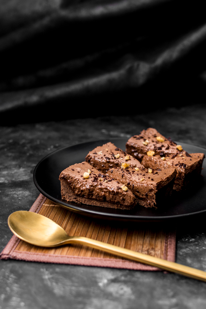 Brownie de banano y avena